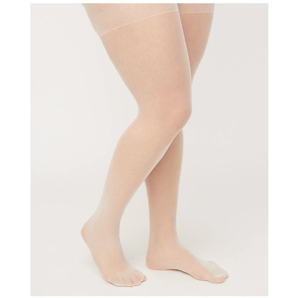 New Catherines Plus Size Daysheer Pantyhose Linen - Sizes A & B